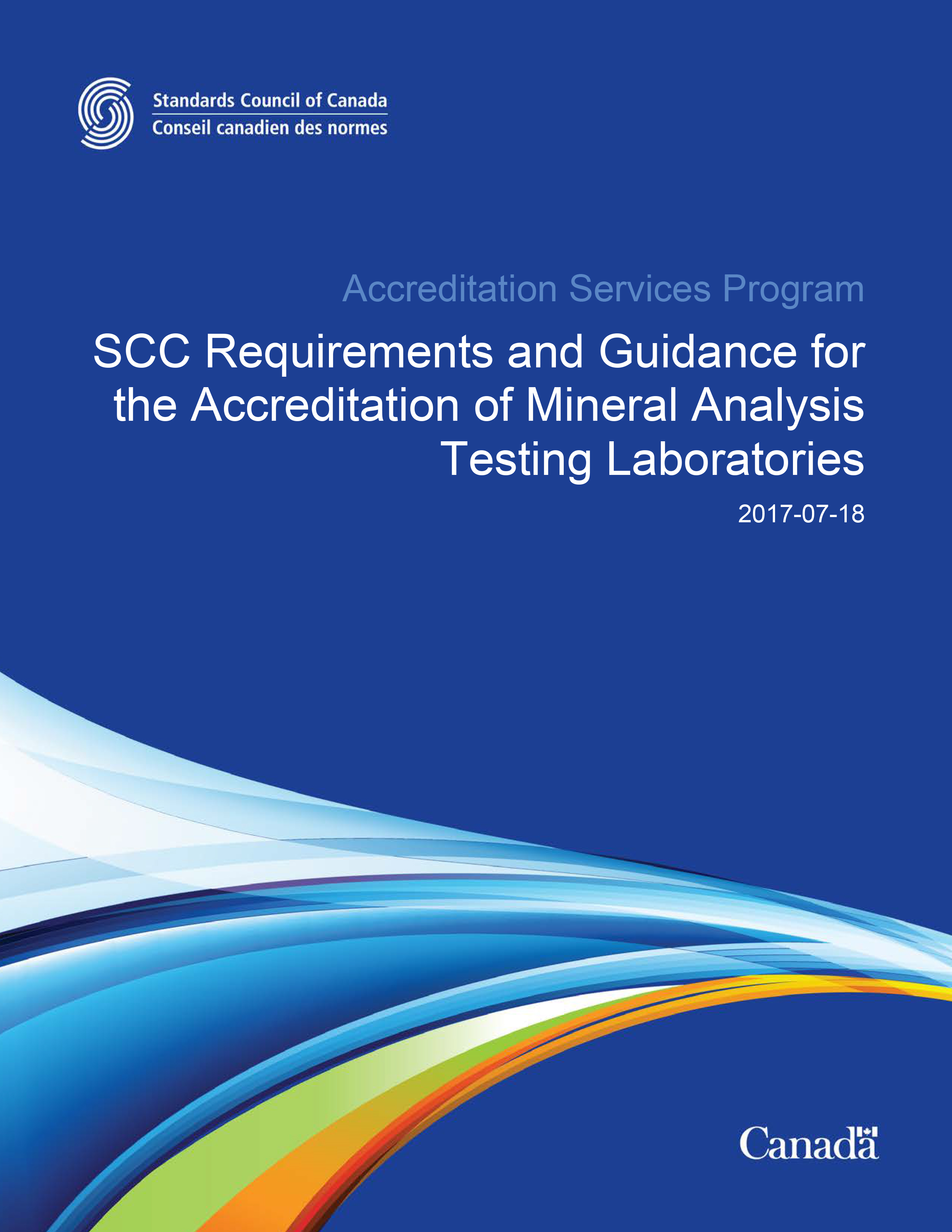 requirements and guidance mineral analysis