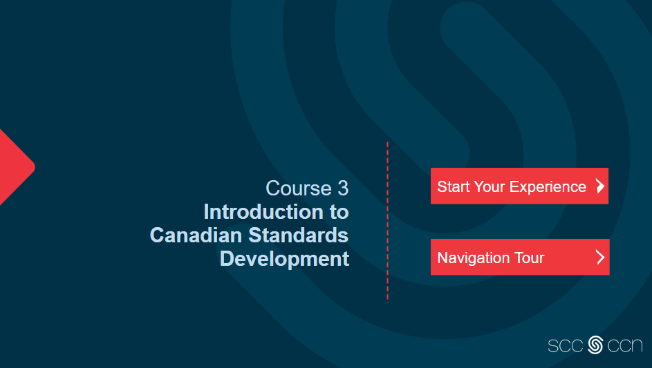 Introduction to Canadian Standards Development