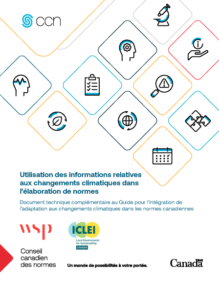 Utilisation des informations relatives aux changements climatiques dans l’élaboration de normes
