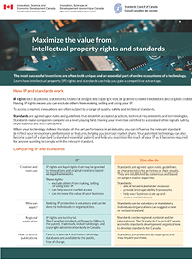 Standards and IP cover page