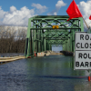 flooded bridge